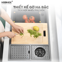 Ảnh CHẬU RỬA BÁT 1 HỐ NOBINOX LUMIA NJ511B 3