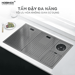 Ảnh CHẬU RỬA BÁT 1 HỐ NOBINOX LUMIA NJ510B 6