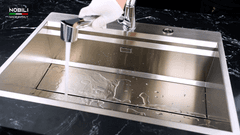 Ảnh VÒI RỬA BÁT DÂY RÚT NOBILI BLUES NB177 14
