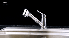 Ảnh VÒI RỬA BÁT DÂY RÚT NOBILI BLUES NB177 6