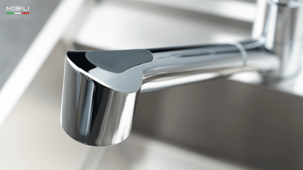 Ảnh VÒI RỬA BÁT DÂY RÚT NOBILI BLUES NB177 11