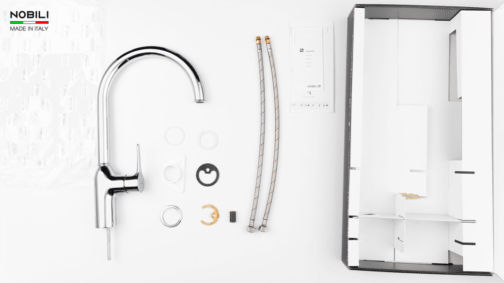 Ảnh VÒI RỬA BÁT CẦN CỨNG NOBILI RING NB132 29