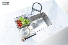 Ảnh CHẬU RỬA BÁT 1 HỐ NOBINOX PURA NT622U 8