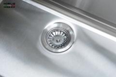 Ảnh CHẬU RỬA BÁT 1 HỐ NOBINOX PURA NT622U 9