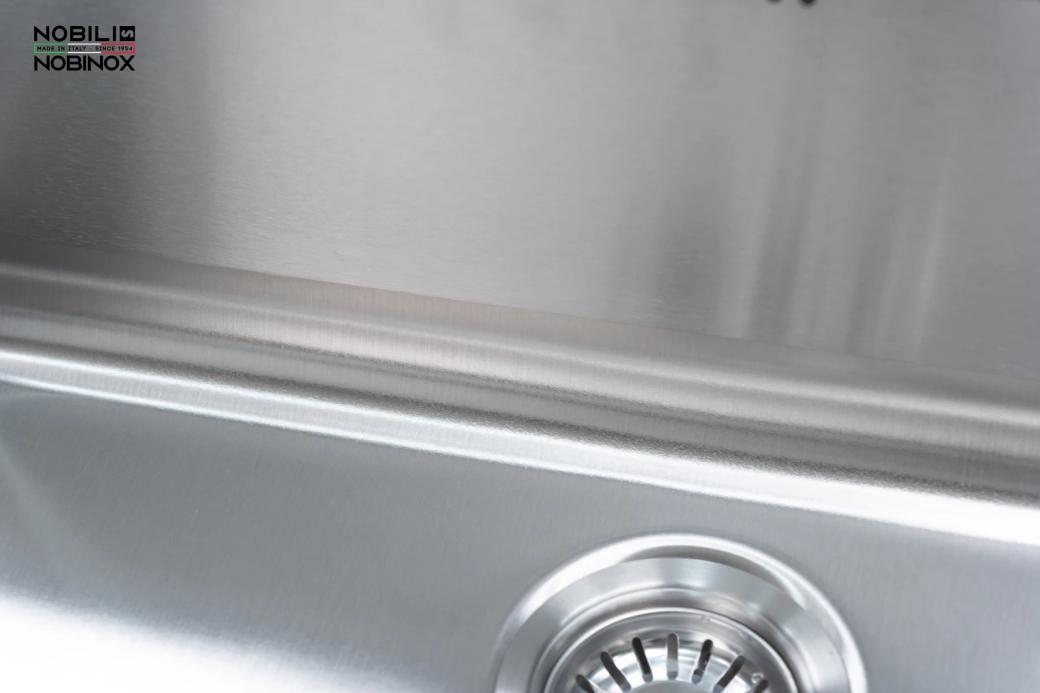 Ảnh CHẬU RỬA BÁT 1 HỐ NOBINOX PURA NT622U 14