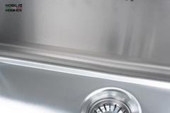 Ảnh CHẬU RỬA BÁT 1 HỐ NOBINOX PURA NT622U 14