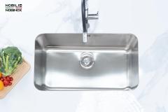 Ảnh CHẬU RỬA BÁT 1 HỐ NOBINOX PURA NT622U 3