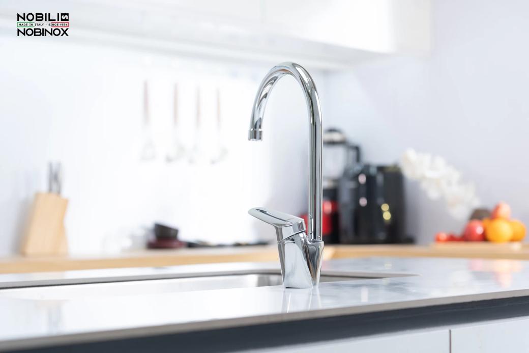 VÒI RỬA BÁT CẦN CỨNG NOBILI BLUES NB188 - hover