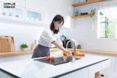 Ảnh VÒI RỬA BÁT CẦN CỨNG NOBILI BLUES NB188 20