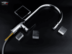 Ảnh VÒI RỬA BÁT DÂY RÚT NOBILI RING NB131L 17