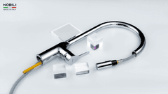 Ảnh VÒI RỬA BÁT DÂY RÚT NOBILI RING NB131L 26