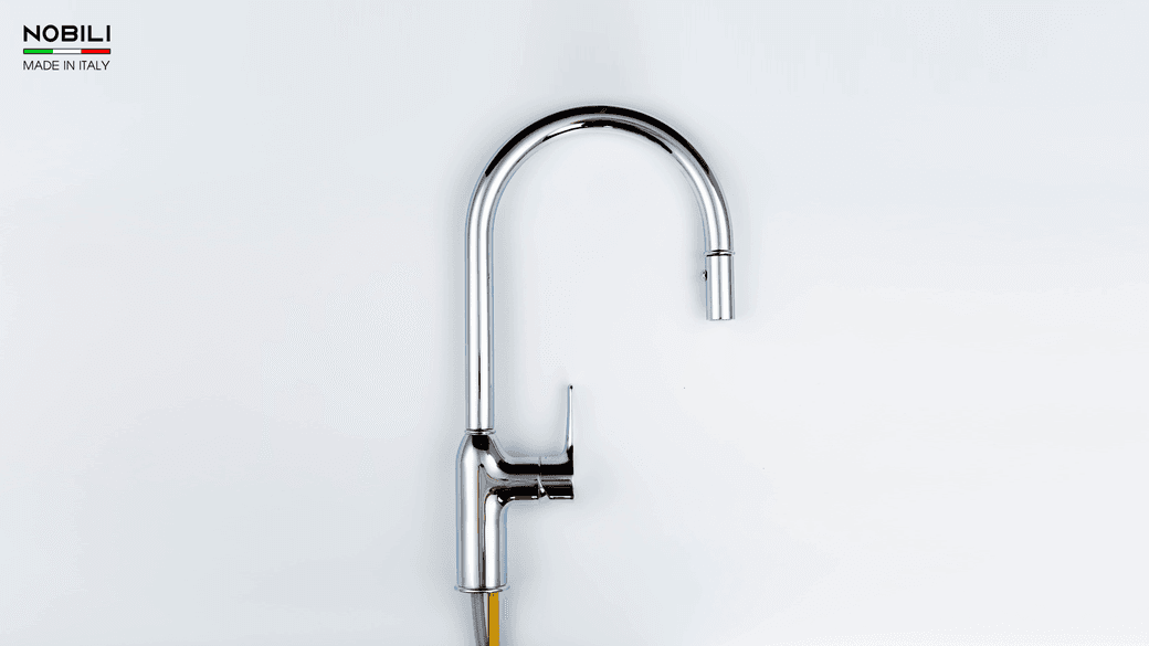 Ảnh VÒI RỬA BÁT DÂY RÚT NOBILI RING NB131L 29