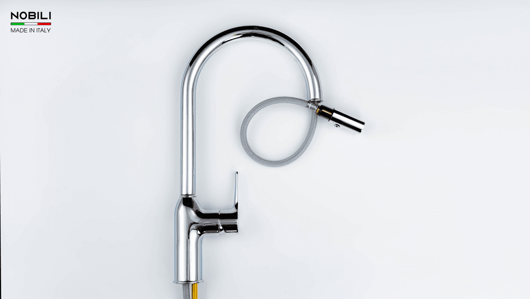 Ảnh VÒI RỬA BÁT DÂY RÚT NOBILI RING NB131L 30
