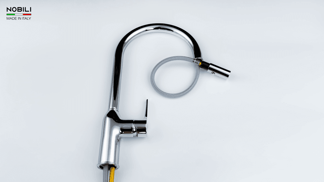 Ảnh VÒI RỬA BÁT DÂY RÚT NOBILI RING NB131L 32