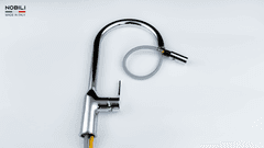 Ảnh VÒI RỬA BÁT DÂY RÚT NOBILI RING NB131L 32
