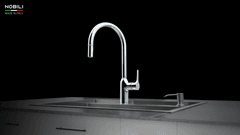 Ảnh VÒI RỬA BÁT DÂY RÚT NOBILI RING NB131L 10
