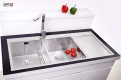 Ảnh CHẬU RỬA BÁT 2 HỐ NOBINOX LIKEN NL749 5