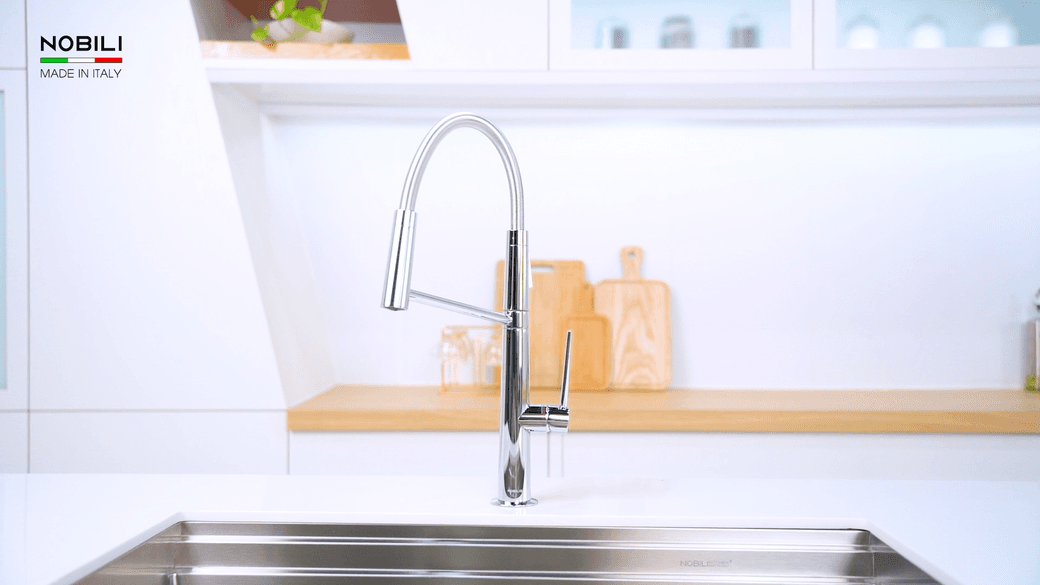 Ảnh VÒI RỬA BÁT CẦN MỀM NOBILI LEVANTE NB303 27