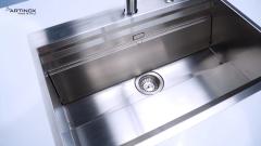 Ảnh CHẬU RỬA BÁT 1 HỐ ARTINOX MOSE NA808 4