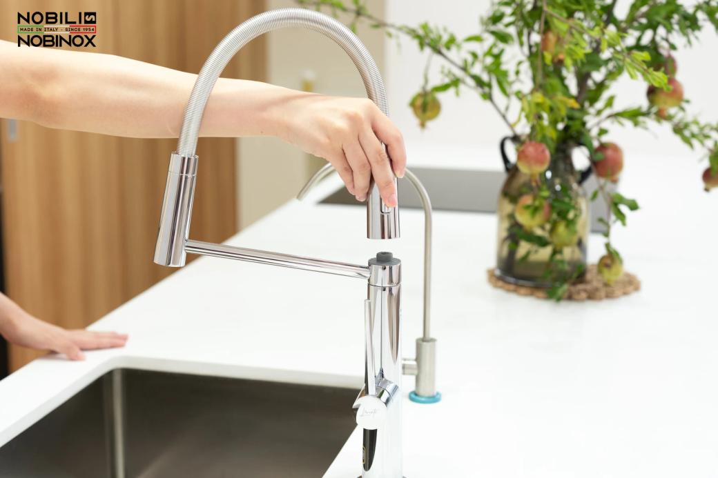 Ảnh VÒI RỬA BÁT CẦN MỀM NOBILI LEVANTE NB303 18