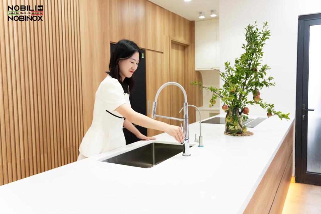 Ảnh VÒI RỬA BÁT CẦN MỀM NOBILI LEVANTE NB303 21