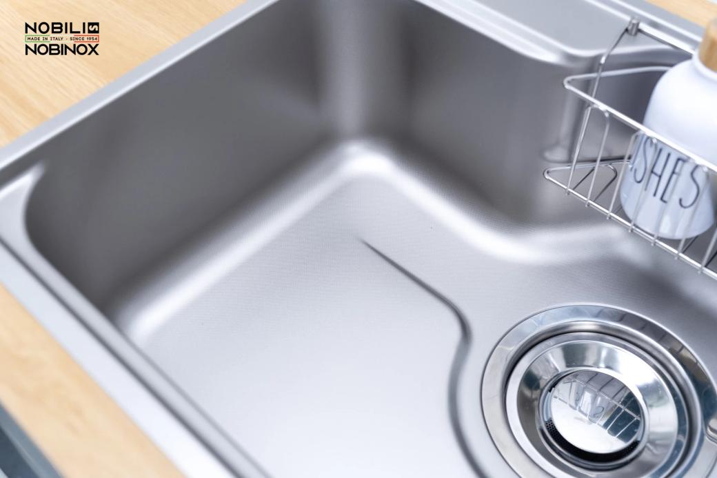 Ảnh CHẬU RỬA BÁT 1 HỐ NOBINOX LIKEN NL724D 10