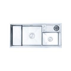 Ảnh CHẬU RỬA BÁT 2 HỐ NOBINOX RAZIA NJ577 1