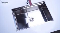 Ảnh CHẬU RỬA BÁT 1 HỐ ARTINOX TITANIUM NA885U 4
