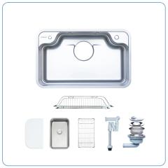 Ảnh CHẬU RỬA BÁT 1 HỐ NOBINOX ARVO B275 2