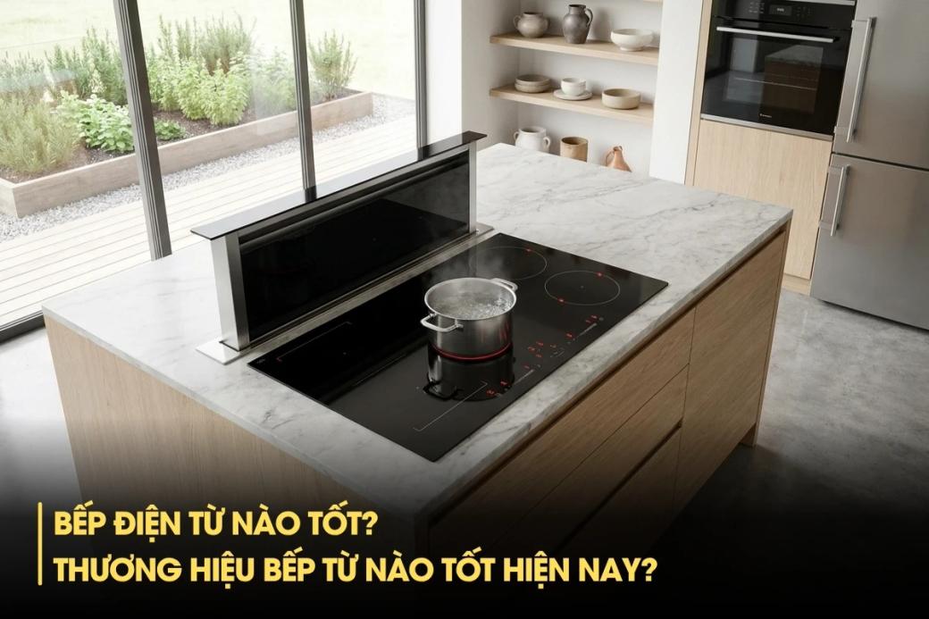 Bếp điện từ nào tốt? Thương hiệu bếp từ nào tốt hiện nay?