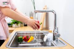 Ảnh VÒI RỬA BÁT DÂY RÚT NOBILI MANIA NB215T 2