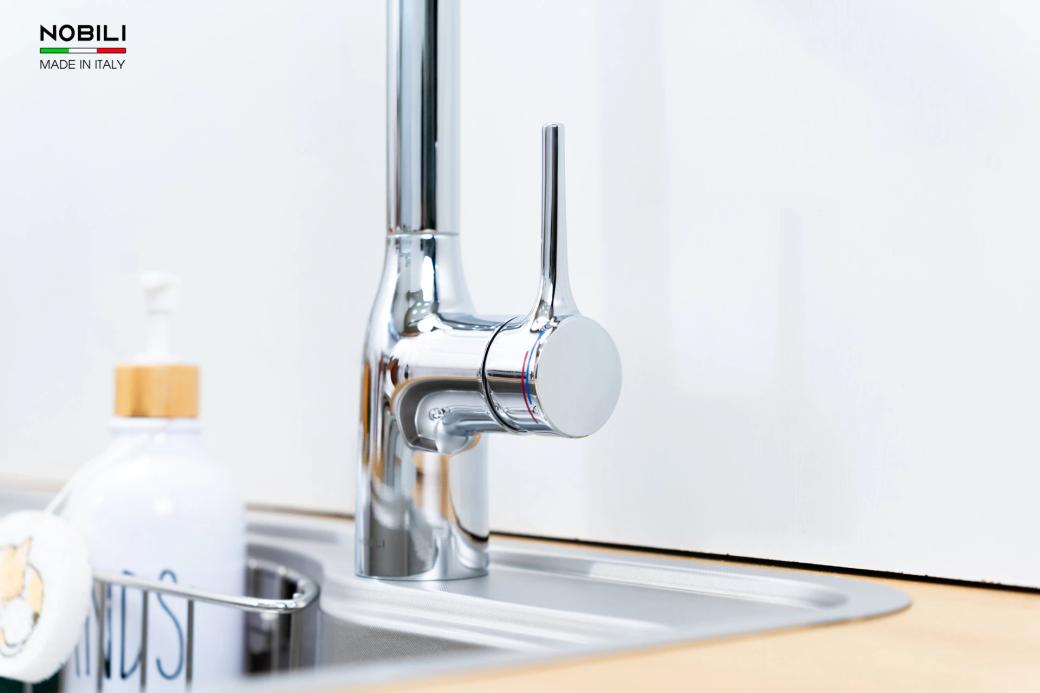 Ảnh VÒI RỬA BÁT DÂY RÚT NOBILI MANIA NB215T 4