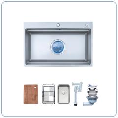 Ảnh CHẬU RỬA BÁT 1 HỐ NOBINOX LIRA NJ560D 2