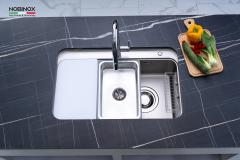 Ảnh CHẬU RỬA BÁT 1 HỐ NOBINOX NOVA A382 3