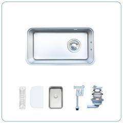 Ảnh CHẬU RỬA BÁT 1 HỐ NOBINOX NOVA A282M 2