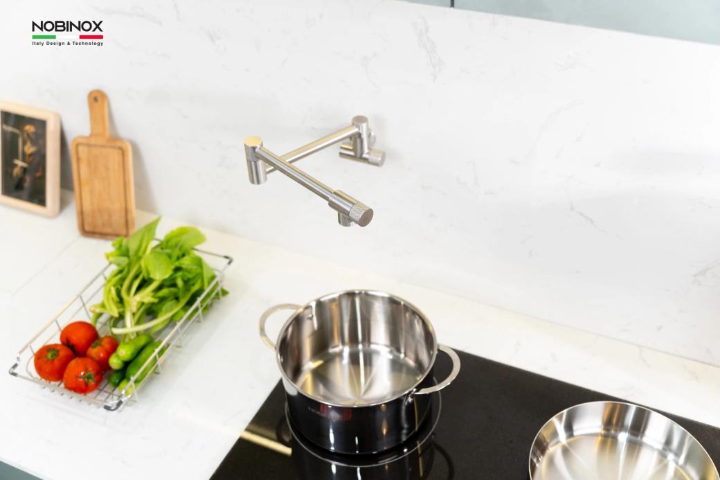 Ảnh VÒI RỬA BÁT ÁP TƯỜNG NOBINOX NUM AP113 6