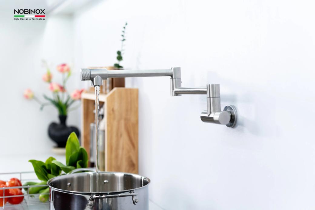 Ảnh VÒI RỬA BÁT ÁP TƯỜNG NOBINOX NUM AP113 9