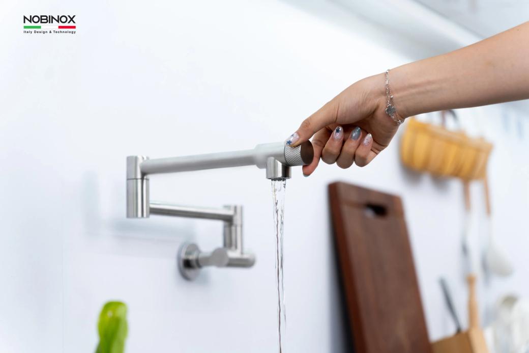 Ảnh VÒI RỬA BÁT ÁP TƯỜNG NOBINOX NUM AP113 10