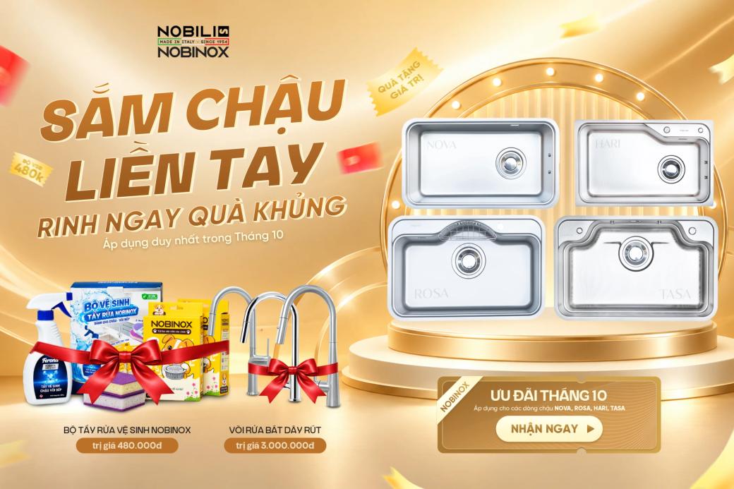 [ƯU ĐÃI THÁNG 10] Sắm chậu liền tay, rinh ngay quà khủng