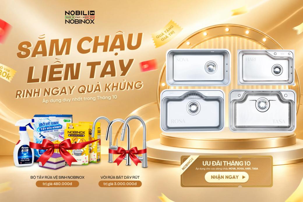 [ƯU ĐÃI THÁNG 10] Sắm chậu liền tay, rinh ngay quà khủng