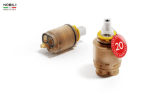 Ảnh VÒI RỬA BÁT DÂY RÚT NOBILI RING NB131L 35