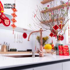 Ảnh VÒI RỬA BÁT CẦN CỨNG NOBILI CHARLIE NB255C 3