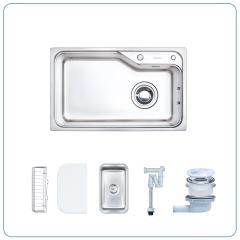 Ảnh CHẬU RỬA BÁT 1 HỐ NOBINOX HARI PLUS 8250R 2