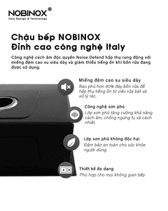 Ảnh CHẬU RỬA BÁT 2 HỐ NOBINOX LUMIA NJ507D 20