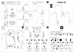 Ảnh VÒI RỬA BÁT CẦN CỨNG NOBILI RING NB132 32