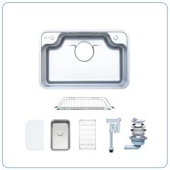 Ảnh CHẬU RỬA BÁT 1 HỐ NOBINOX ARVO B370 2