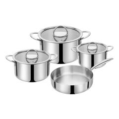 Ảnh BỘ NỒI CHẢO 4 MÓN NOBINOX PLANUM NX800 1