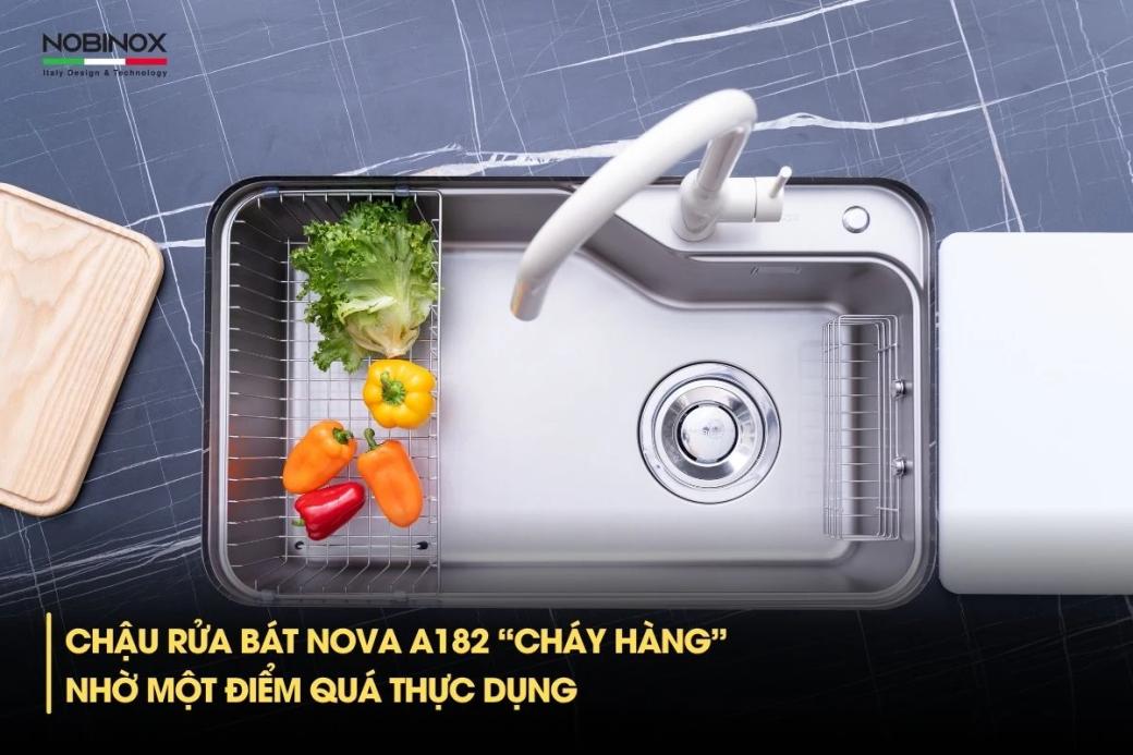 Chậu Nova A182 “cháy hàng” nhờ một điểm quá thực dụng