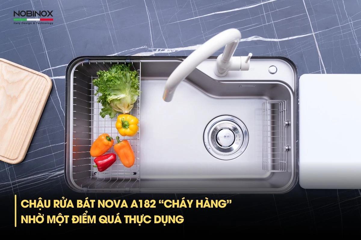 Chậu Nova A182 “cháy hàng” nhờ một điểm quá thực dụng