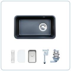 Ảnh CHẬU RỬA BÁT 1 HỐ NOBINOX MONO VA206B 2